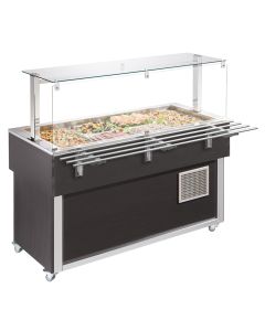NordCap Salatbar TR-BLUE 6/1-UMLUFT SERVICE