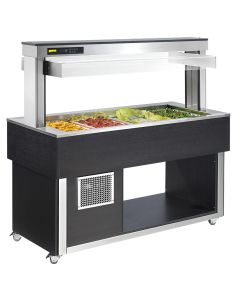 NordCap Salatbar TR-GREEN 6/1