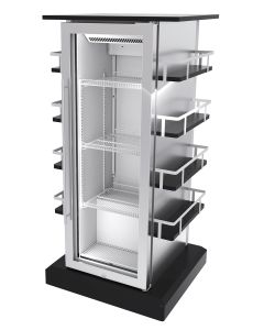 NordCap Glastürkühlschrank CC90