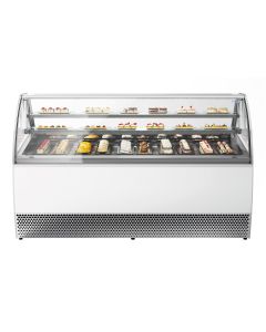 NordCap Kuchenvitrine MILLENNIUM 2.0 GR PASTRY 220 H135