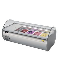 NordCap Auftisch-Eisvitrine MICROGEL 4