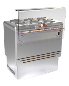 NordCap Speiseeisvitrine DOLCE VITA 6-LX