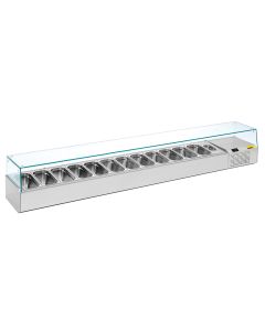 NordCap Pizzakühltisch-Aufsatz A 2725-1/1