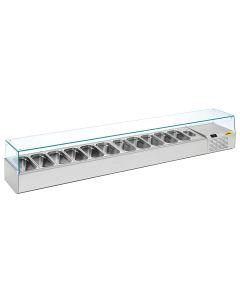 NordCap Pizzakühltisch-Aufsatz A 2560-1/1