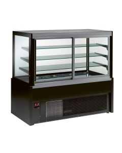 NordCap COOL-LINE Panorama-Kühlvitrine KRISTALL 150 UM